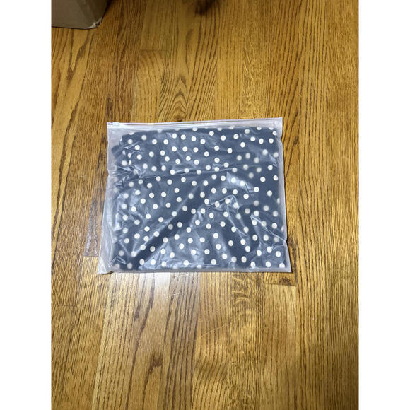 NWT! Rumored Dolly Midi Dress Black Ditsy Dot Size XS - Picture 4 of 4